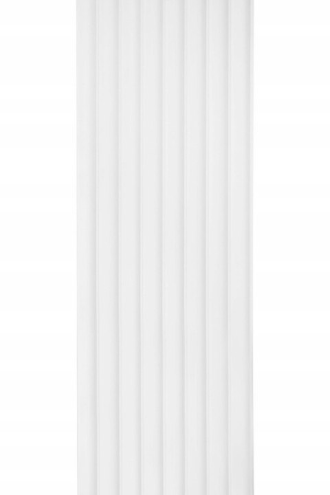 WP002TP LUMIO kolor biały Mardom Decor panele ścienne 3D 200cm ryflowane