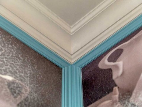 Listwa gzymsowa C213 Orac Decor wysokość 8cm sztukateria sufitowa