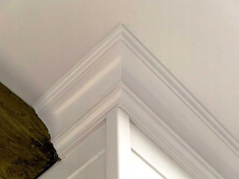 Listwa gzymsowa C213 Orac Decor wysokość 8cm sztukateria sufitowa