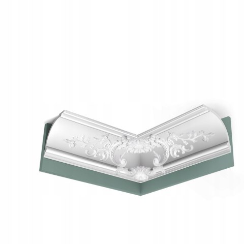 Listwa narożnikowa ORAC DECOR C338B H-18,4cm - SUFITOWA GZYMS