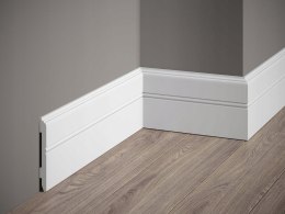 Listwa przypodłogowa MARDOM DECOR MD354P H-10.7cm RAL 9003 biała SATYNA