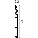 Listwa przypodłogowa ORAC DECOR SX193 H-25cm