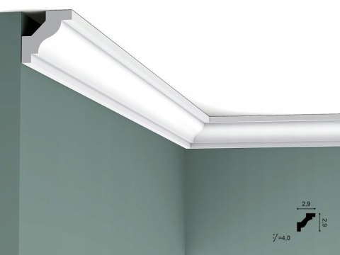 Listwa przysufitowa C230 ORAC DECOR H-2.9cm wąski gzyms