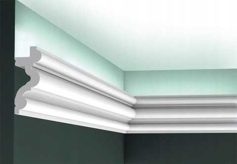 Listwa przysufitowa C324 Orac dekoracyjna oświetleniowa wysokość 8.3cm