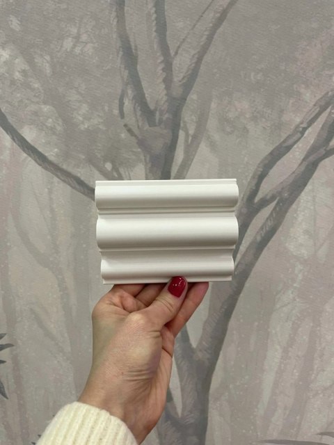 Listwa przysufitowa C324 Orac dekoracyjna oświetleniowa wysokość 8.3cm