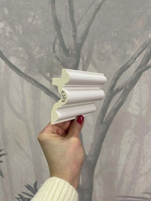 Listwa przysufitowa C324 Orac dekoracyjna oświetleniowa wysokość 8.3cm