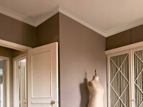 Listwa przysufitowa ORAC DECOR C304 H-12.2cm ART DECO sztukateria ozdobna