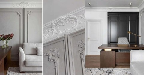 Listwa przysufitowa ORAC DECOR C338A BA'ROCK H-18,4cm gzyms ozdobny