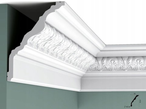 Listwa sufitowa C219 ORAC DECOR Barokowa