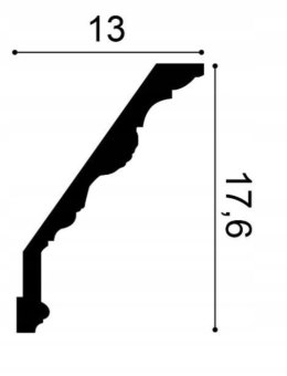 Listwa sufitowa C219 ORAC DECOR Barokowa