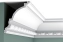 Listwa sufitowa C301 Art Deco ORAC DECOR H-14.4cm Gzyms ze zdobieniem