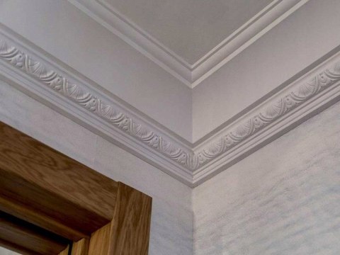 Listwa sufitowa C301 Art Deco ORAC DECOR H-14.4cm Gzyms ze zdobieniem