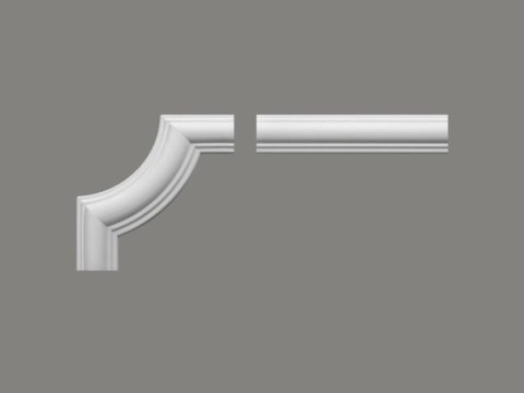 Narożnik MD002-10 Mardom Decor do listwy ściennej MD002