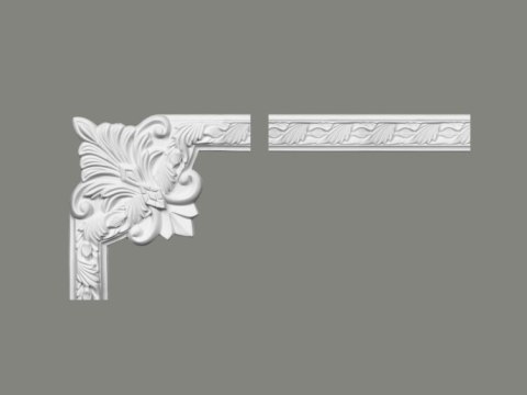 Narożnik MDC258-13 H-25.5cm sztukateria do ramki Mardom Decor