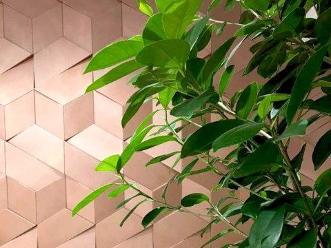 ORAC DECOR W101 TRAPEZIUM panele 3d ścienny H-34.6cm panel 3d lamele