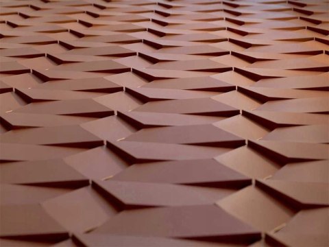 ORAC DECOR W101 TRAPEZIUM panele 3d ścienny H-34.6cm panel 3d lamele