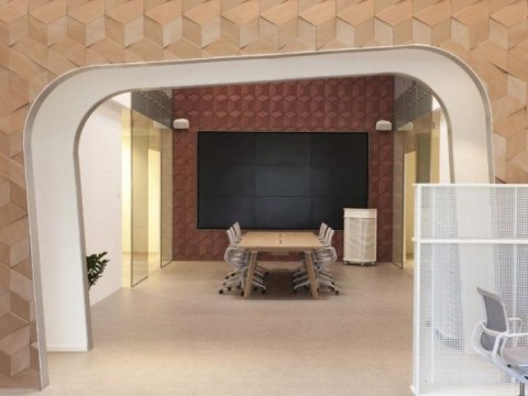 ORAC DECOR W101 TRAPEZIUM panele 3d ścienny H-34.6cm panel 3d lamele