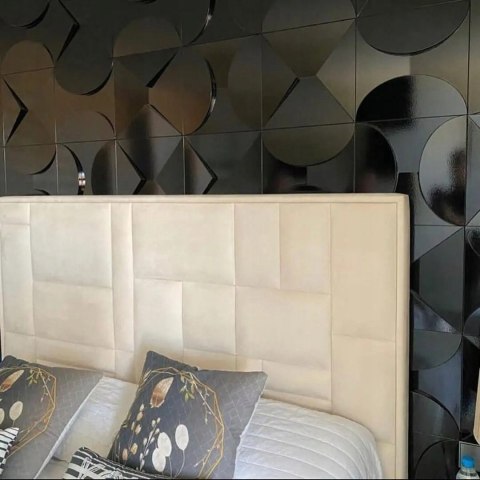 ORAC DECOR W107 CIRCLE - PANELE 3D ŚCIENNY - H-33.3cm PANEL 3D LAMELE