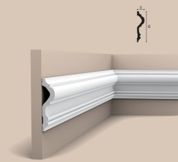 P8050 wodoodporna listwa naścienna wysokość 12cm Orac Decor sztukateria