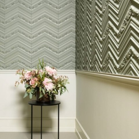 Panel dekoracyjny W130 CHEVRON Orac Decor zdobiony sztukateria długość 2m