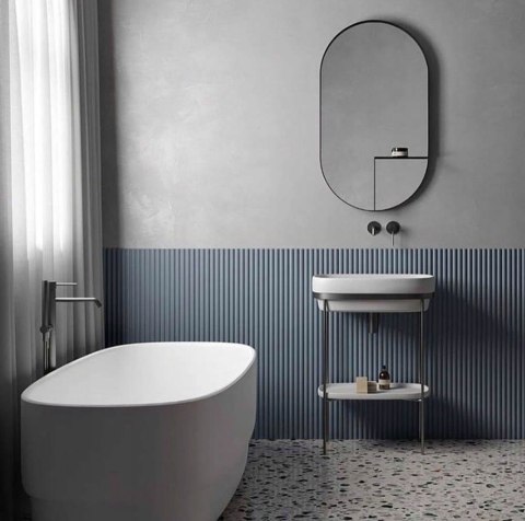 WX210 Orac Decor biały panel ryflowany 3d sztukateria ścienna długość 2m