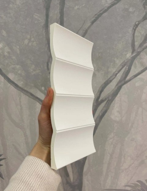 W114 Valley XL panel ścienny 3D ryflowany 200cm