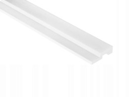 L0201R Mardom Decor zakończenie prawe lamela dekoracyjna biała Medio 2.70m