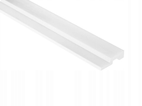 L0201R Mardom Decor zakończenie prawe lamela dekoracyjna biała Medio 2.70m