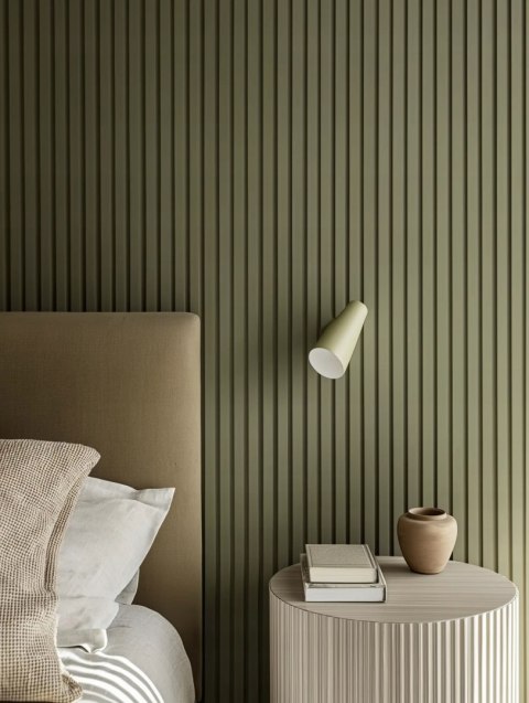 L0201R Mardom Decor zakończenie prawe lamela dekoracyjna biała Medio 2.70m