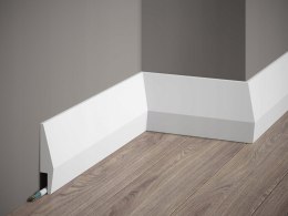Listwa przypodłogowa MARDOM DECOR H-10.0cm LED biała satyna RAL9003