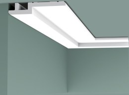 Listwa sufitowa C395 ORAC DECOR H-3.1cm gzyms schodkowy