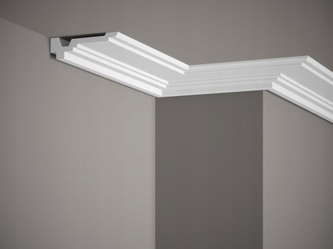 Listwa sufitowa MDB162 wysokość 3.2cm MARDOM DECOR gzyms schodkowy