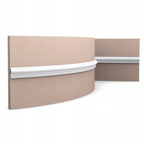 PX201F elastyczna klasyczna listwa ścienna 2.5cm elegancka