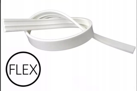 PX202F listwa ścienna Flex GIĘTA - H-7.5cm - ELASTYCZNA