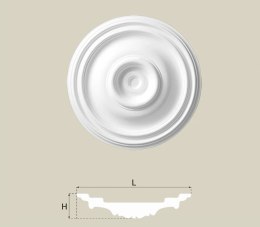 Rozeta sufitowa CREATIVA R-09 średnica: 37,5 cm