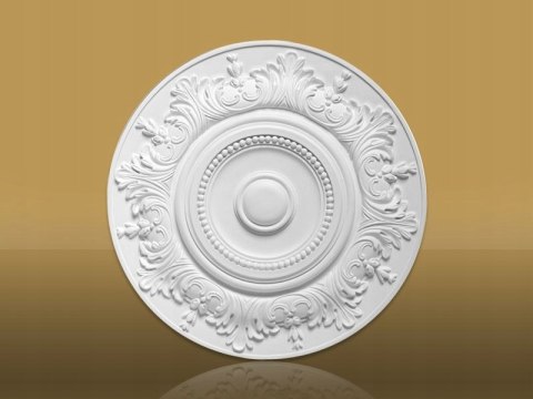 Rozeta sufitowa R17 Orac Decor średnica: Ø47 cm sztukateria z ornamentem