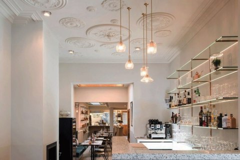 Rozeta sufitowa R31 Orac Decor średnica: Ø38.5 cm sztukateria z ornamentem