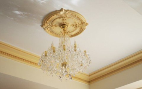 Rozeta sufitowa R73 Orac Decor duża średnica: Ø70cm sztukateria ornamentowa