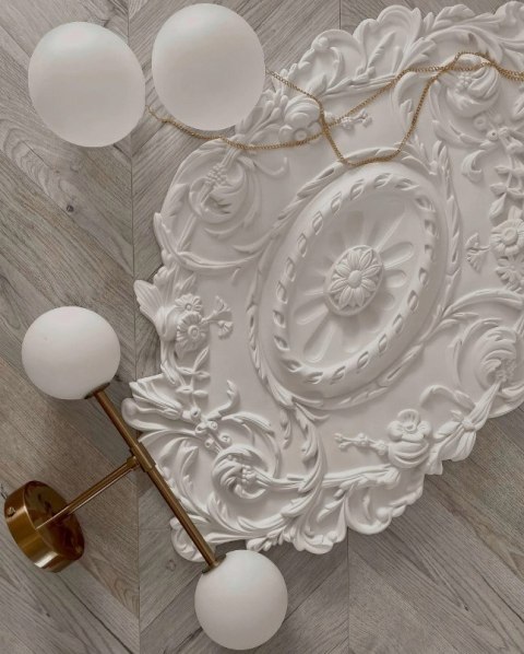 Rozeta sufitowa B2021 Mardom Decor dekoracyjna rozmiar Ø 74.8cm sztukateria