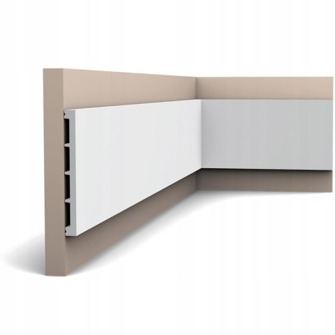 Listwa przypodłogowa SX168 Square ORAC DECOR długość 200cm wysokość 15.1cm
