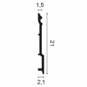 Listwa przypodłogowa SX191 ORAC DECOR wysokość 21.0cm