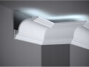 Listwa sufitowa karniszowa PolyForce MD156 Mardom wysokość 11cm led