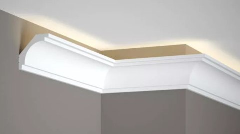 Listwa sufitowa oświetleniowa PolyForce MD145 Mardom wysokość 6cm