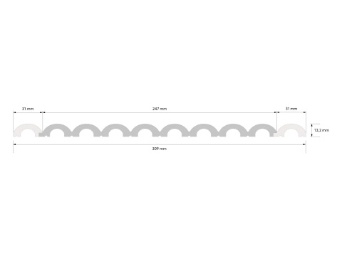 Mardom Decor WP001 Duna Panel 3D 270 cm