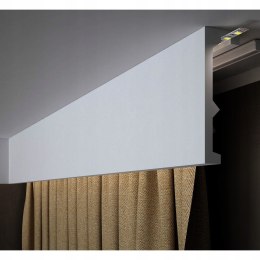 Maskownica karniszowa QL056 wysokość 17.9cm listwa karniszowa długość 2.4m