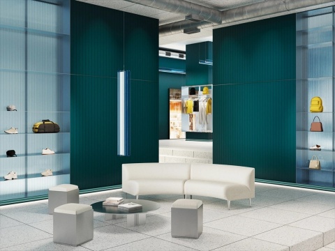 NMC Mezzaluna s Panel ścienny 3D 200 cm