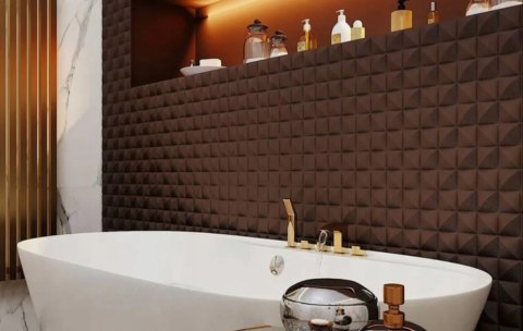 Panel ścienny 3D W113 Cobble Orac Decor długość 200cm