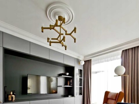 Rozeta B3025 Mardom Decor dekoracyjna sufitowa rozmiar Ø 52.6cm sztukateria