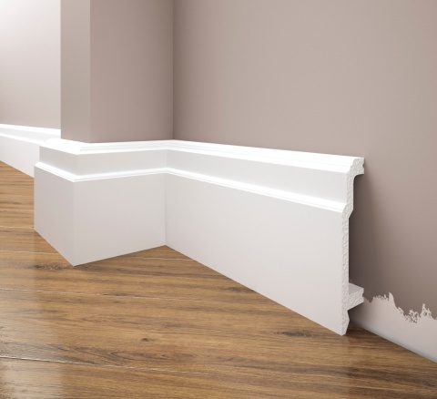 Creativa LPC-26M listwa przypodłogowa biała RAL9003 244 cm
