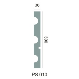 Panel elewacyjny 3D PS 010 Rhinst
